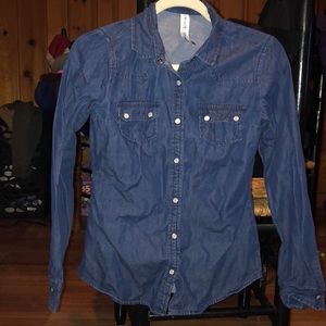 Denim shirt